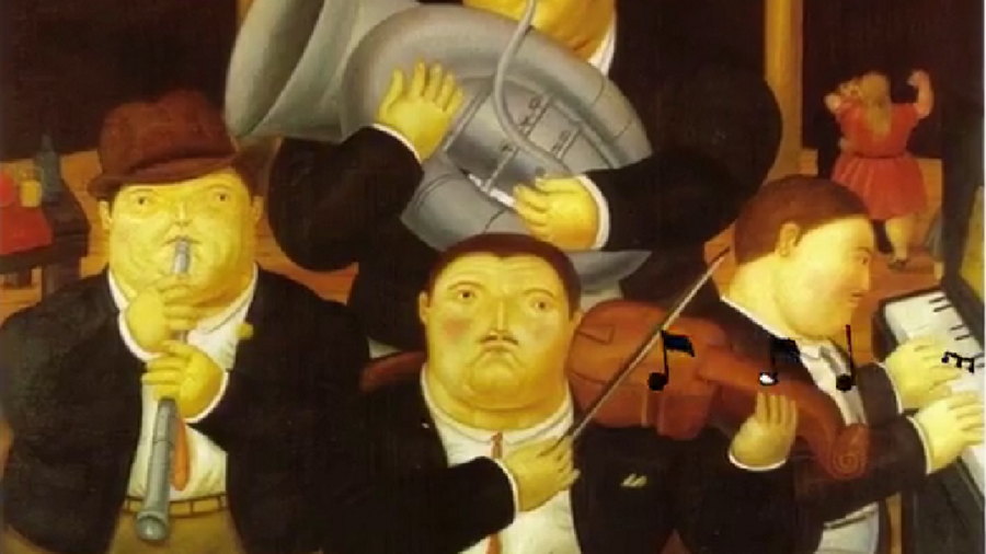 Arte de Botero en su máxima expresión musical