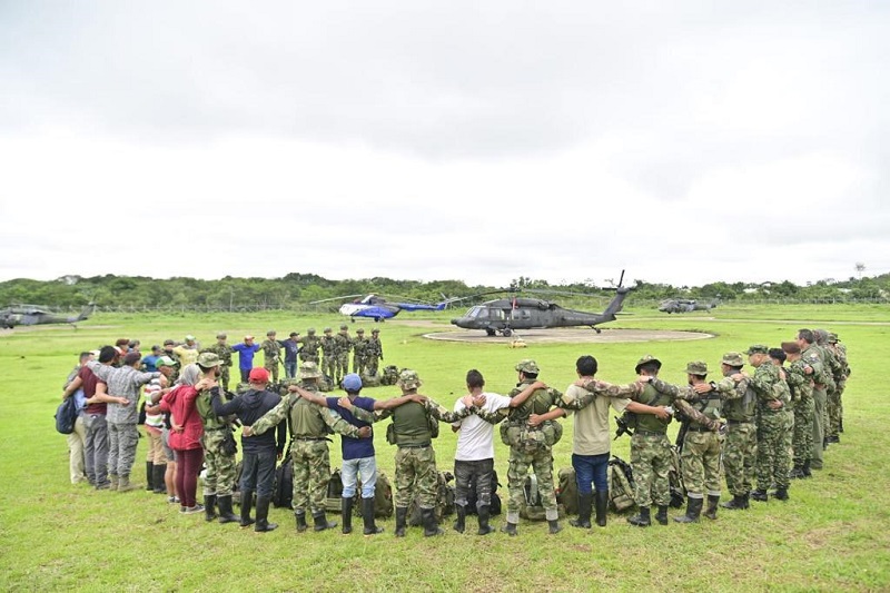 El Gobierno del Cambio, las entidades que conforman el esfuerzo de búsqueda, las Fuerzas Militares y los Pueblos Indígenas de Colombia continúan con la esperanza de encontrar a los cuatro hermanos desaparecidos.