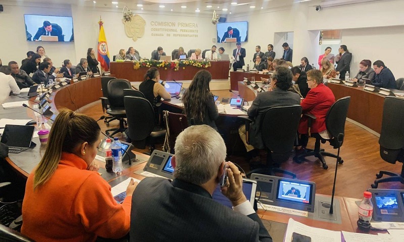 Por 31 votos a favor y 1 en contra, la Comisión Primera de la Cámara de Representantes aprobó en penúltimo debate la reforma al código electoral. 