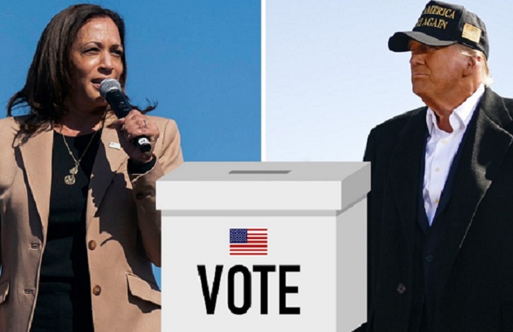 Donald Trump y Kamala Harris cierran su campaña con un generalizado empate en las encuestas, lo que determina que las elecciones de este martes cinco de noviembre de 2024, por la presidencia de los Estados Unidos de América, con más de 200 millones de estadounidenses habilitados para votar, es una elección que promete ser reñida. 