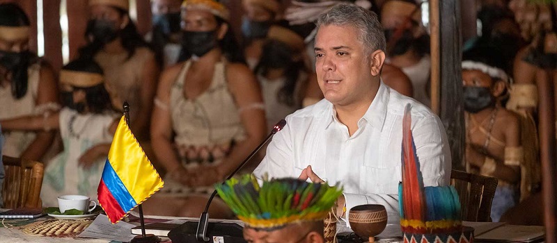 El presidente de Colombia Iván Duque Márquez, hizo un llamado a las naciones para para la movilización de recursos encaminados a la protección de la biodiversidad del planeta, al estimar que se necesita movilizar USD 100.000 millones al año
