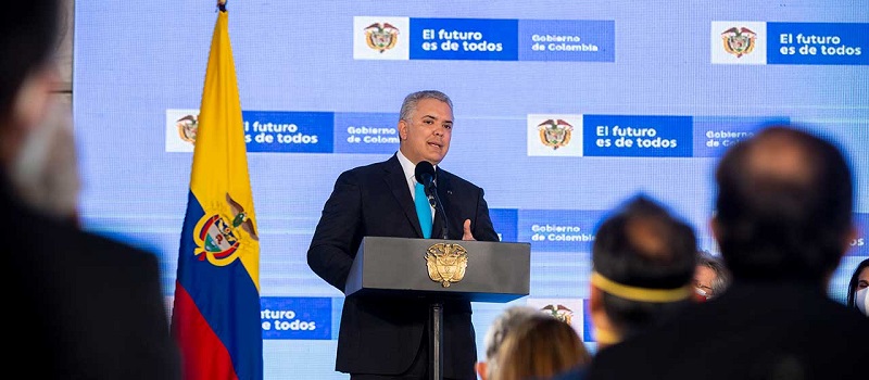 El Presidente Duque dijo que la segunda línea del Metro de Bogotá generará una transformación estructural para la ciudad y será motivo de esperanza y transformación en los momentos tan difíciles que ha sufrido el país.