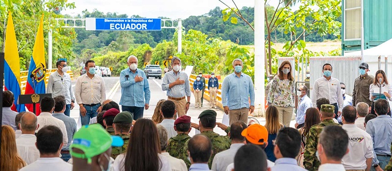 El Gobernador de Nariño, Jhon Alexander Rojas, destacó al Presidente Iván Duque Márquez por honrar su palabra y sus compromisos con el departamento, especialmente con los temas de infraestructura.