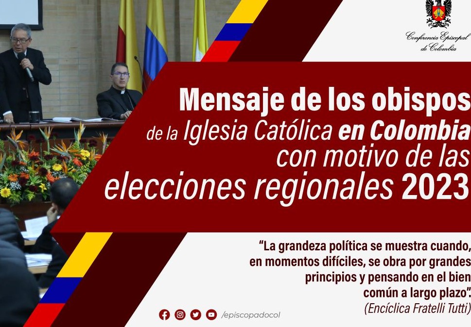 En un comunicado liderado por el presidente de la conferencia episcopal, Cardenal, arzobispo de Bogotá y Primado de Colombia, Luis José Rueda Aparicio, destaca: “Inspirados en la Encíclica Fratelli Tutti del papa Francisco los pastores colombianos piden a los electores participar en los comicios con conciencia y priorizando el bien común. Y a quienes resulten elegidos, los exhortan a no olvidar los compromisos adquiridos con el pueblo durante las campañas y a “ejercer su autoridad con espíritu de servicio, moderación, caridad y generosidad”.