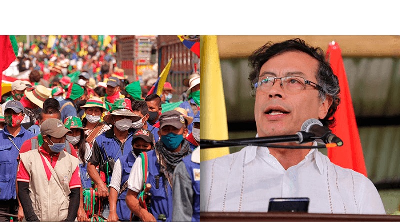 Comunidades indígenas, afrodescendientes y campesinas, fueron contundentes en enviarle un mensaje al presidente electo de Colombia Gustavo Petro: Si no cambia la situación en los Territorios, “seguiremos movilizándonos”.