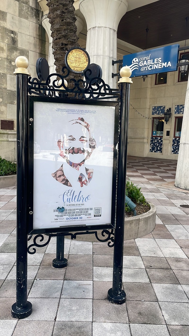 Coral Gables Art Cinema presenta solo por una vez y con motivo del lanzamiento original del documental en septiembre de 2017 y el 20vo aniversario del fallecimiento del actor colombiano, Hernando Casanova, la película “El Culebro: La Historia de mi papá”. 
