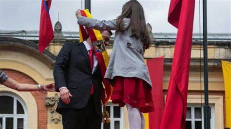 Posesión alcalde de Bogotá Carlos Galán