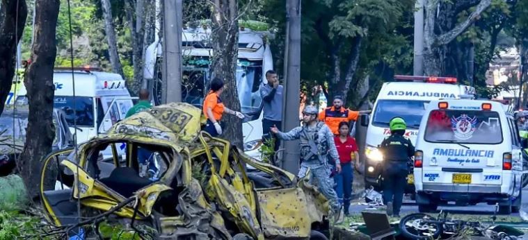Ante la condena en Colombia por el acto terrorista frente a la Escuela Militar de Aviación Marco Fidel Suárez en Cali y que dejó seis muertos y más de 70 heridos, la comunidad internacional a través de la Organización de las Naciones Unidas ONU, rechazó ese acto criminal y exigió a los grupos armados ilegales respetar los derechos humanos y el Derecho Internacional Humanitario.