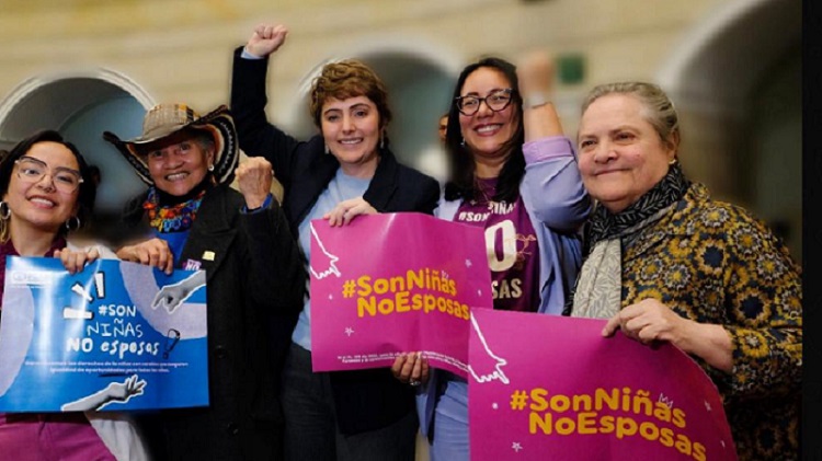 El Senado aprobó en cuarto debate el proyecto de ley que prohíbe el matrimonio de los menores de edad. 
