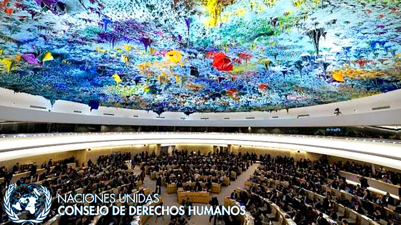 Todas las intervenciones, sin excepción, manifestaron su solidaridad con Colombia y reconocieron el compromiso del Gobierno con la paz y su determinación para superar los desafíos que subsisten en materia de derechos humanos en el país.