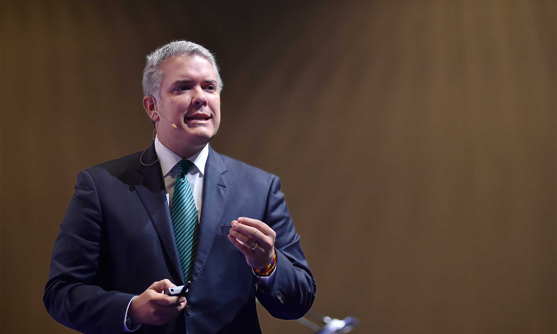 EL presidente de Colombia, Iván Duque Márquez, dijo que los dos países comparten muchos intereses en diversos aspectos y agregó que le desea éxito al jefe de Estado de México Andrés Manuel López Obrador.