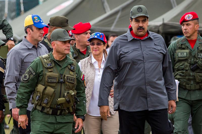 El presidente de Venezuela, Nicolás Maduro, inició un "plan especial de despliegue" en la frontera con Colombia para contrarrestar lo que calificó como "planes de guerra" de los gobiernos de Donald Trump e Iván Duque.