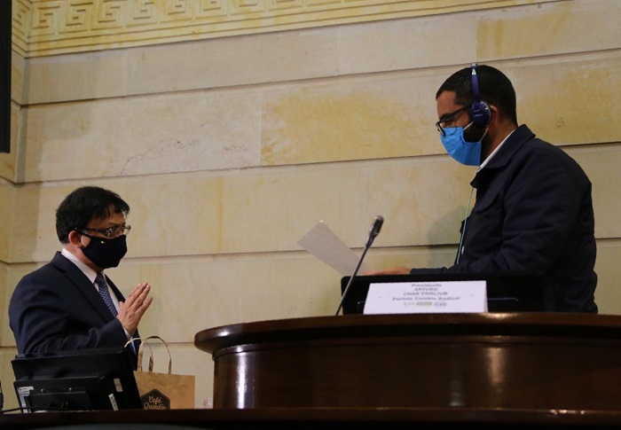 Con 58 votos a favor, la plenaria del Senado eligió a Jorge Enrique Ibañez Najar como nuevo magistrado de la Corte Constitucional y remplazará a Luis Guillermo Guerrero quien se retira del alto tribunal.