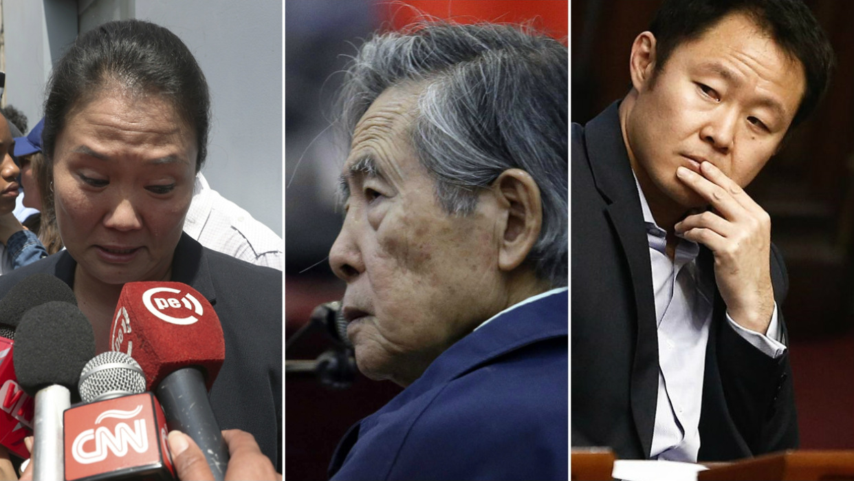 Keiko fue detenida por vínculos con lavado de dinero mientras su hermano Kenji lucha por mantener su vida política en pie y el Patriarca Alberto Fujimori, el otrora hombre fuerte del Perú ruega, desde el hospital, que no lo regresen a prisión, pues eso significará una "condena a muerte" para él. Un argumento digno de una película de Quentin Tarantino.