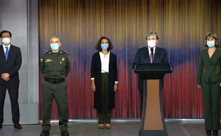 El Ministro de Defensa, Carlos Holmes Trujillo García, anunció que "El Gobierno Nacional solicitará respetuosamente a la Corte Constitucional la selección para la revisión del fallo proferido por la Sala de Casación Civil de la Corte Suprema de Justicia el 22 de septiembre de 2020", 