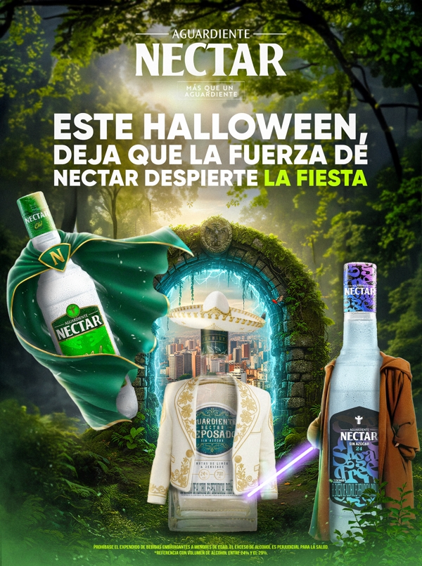 Este Halloween deja que la fuerza de nectar despierte la fiesta