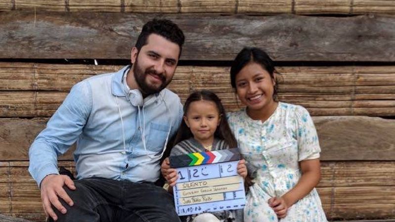 Esteban García Vernaza obtuvo el galardón por el cortometraje “Silento”, grabado en cercanías a Popayán y en el Municipio de Sotará, Departamento del Cauca.    