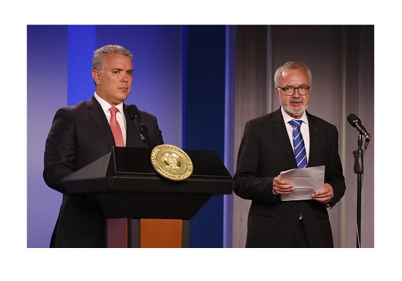 Como una ‘gran demostración de confianza’ en el país, calificó Presidente Duque la decisión del Banco Europeo de Inversiones (BEI) de escoger a Colombia como su centro de negocios para toda América Latina.