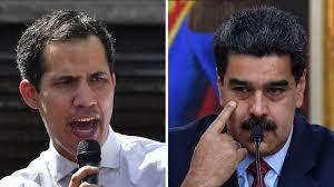 El presidente de Venezuela, Nicolás Maduro, pidió al jefe de la Asamblea Nacional, Juan Guaidó, reconocido como mandatario interino por casi 50 países, que convoque elecciones presidenciales, pues cree que lo vencería y esto pondría a fin a la disputa por el Poder Ejecutivo que mantienen.