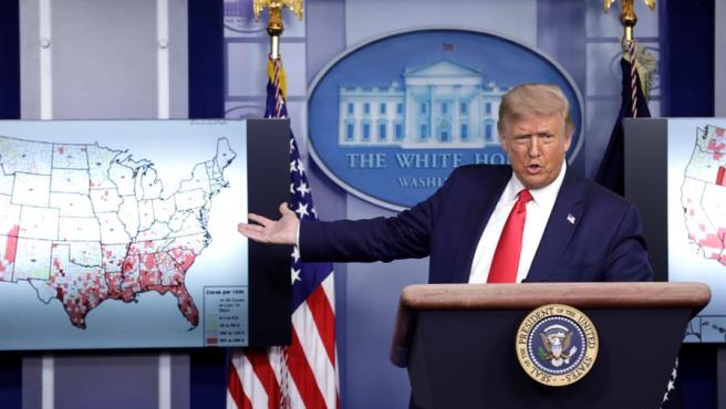 El aumento del contagio del COVID 19 fue el detonante para que el presidente de Estados Unidos Donal Trump, cancelara la convención del partido republicano que se celebraría a finales de agosto del presente año, en Jacksonville, Estado de Florida.