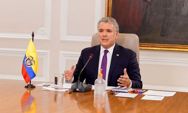 El jefe de Estado colombiano Iván Duque Márquez, le anunció a sus compatriotas que el Aislamiento Preventivo Obligatorio va hasta las 11: 59 PM del 26 de abril.
