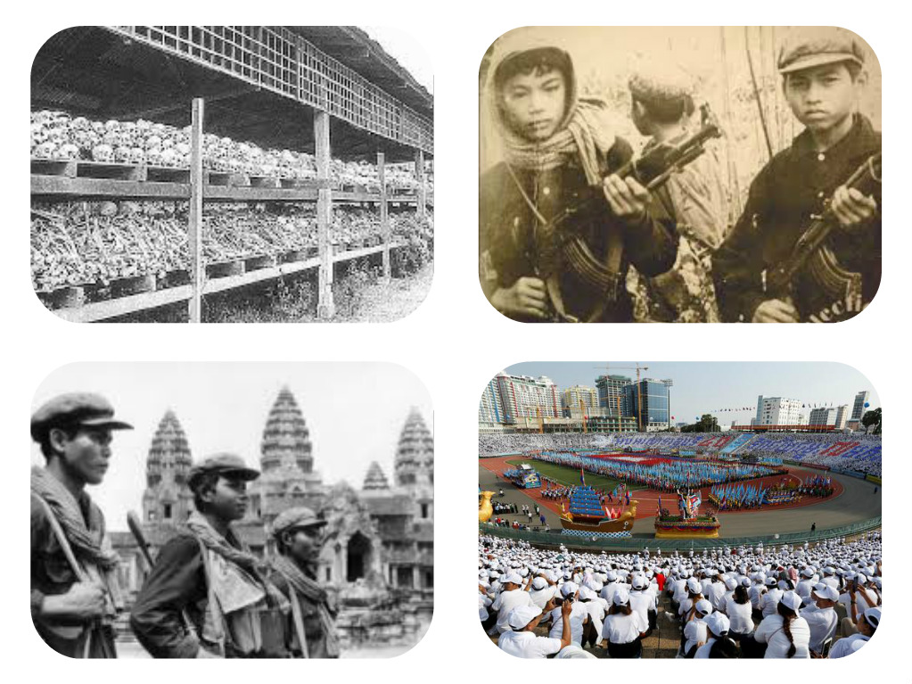 En el estadio Olímpico de Phnom Penh, 70.000 personas recordaron la entrada de las tropas vietnamitas a la capital, el 7 de enero de 1979, que marcó el fin de la utopía agraria liderada por Pol Pot, desde abril de 1975, responsable de la muerte de unos dos millones de personas.