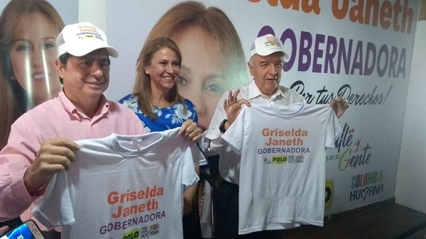 El movimiento disidente de los liberales en Marcha, en cabeza del ex ministro del Interior, Jun Fernando Cristo y los sectores sociales que representa el ex ministro de Trabajo, Luis Eduardo Garzón decidieron apoyar a la candidata a la Gobernación del Valle, Griselda Janeth Restrepo.