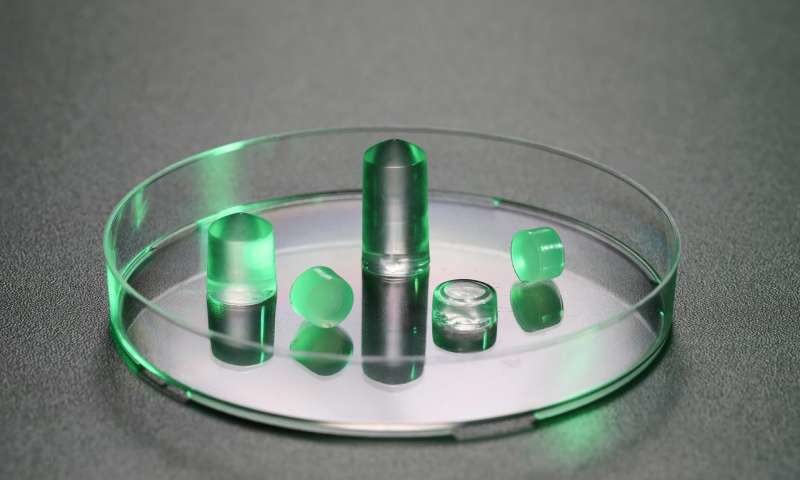 Los investigadores del Ecole Polytechnique Federale de Lausanne han desarrollado un hidrogel, compuesto de casi un 90% de agua, que se adhiere naturalmente a los tejidos blandos como el cartílago y el menisco.