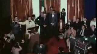 El expresidente de Chile le habla a estudiantes en Mexico.